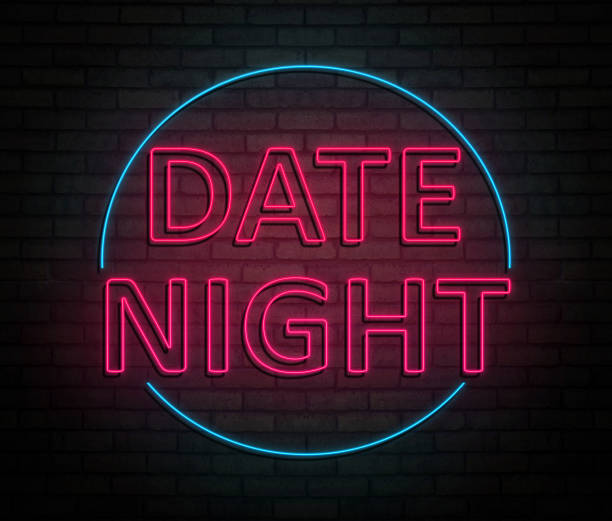 neon date night