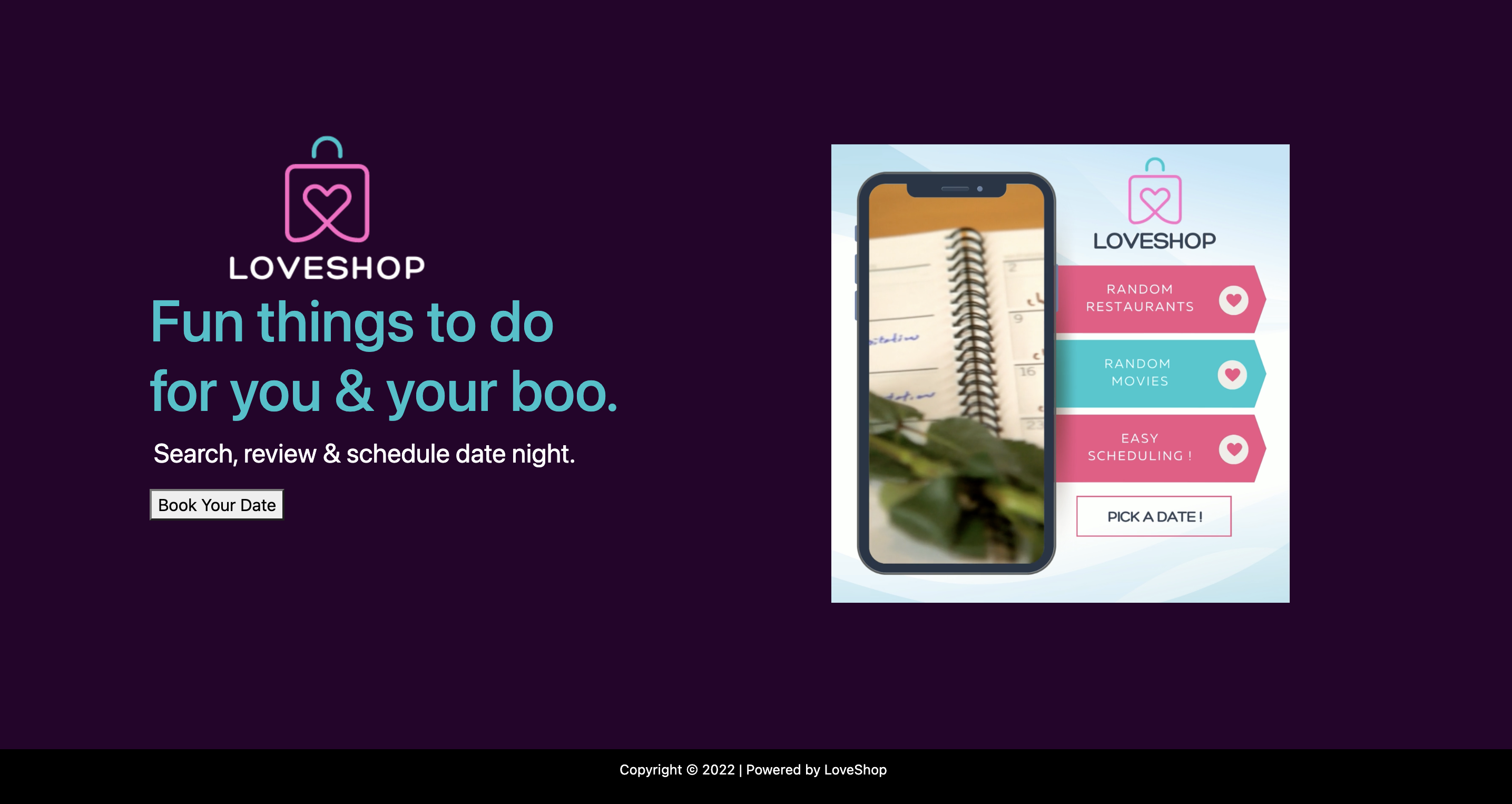 website layout