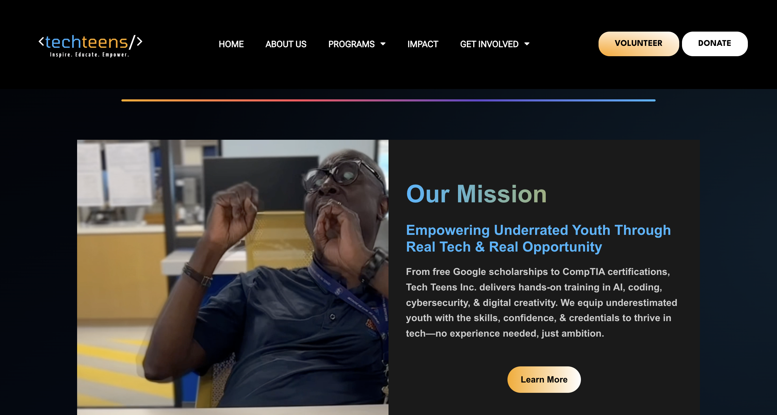 web site image
